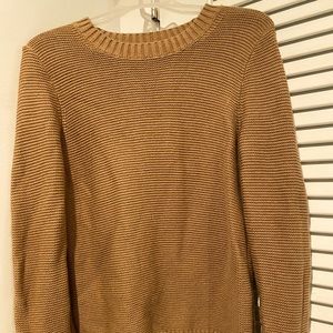Tan Jcrew sweater size XS